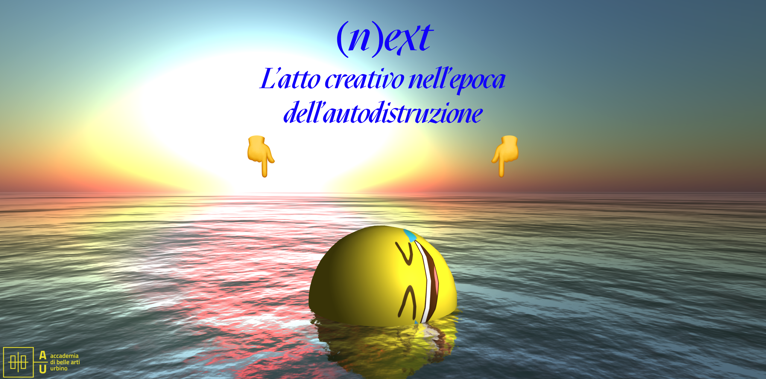 (n)ext — l'atto creativo nell'epoca dell'autodistruzione